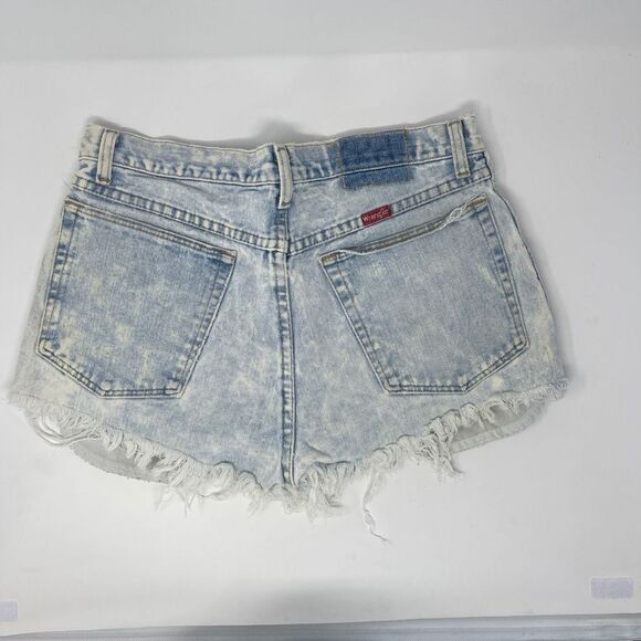Vintage Wrangler Acid Wash Cut Offs - Picture 3 of 4